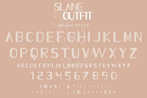 Slang Outfit Sans Serif Font 3
