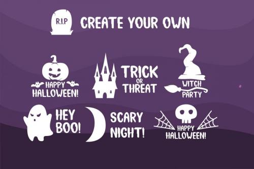 Spooky Booah Font 3