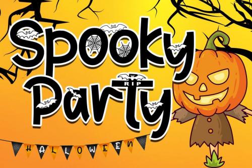 Spooky Party Font 1