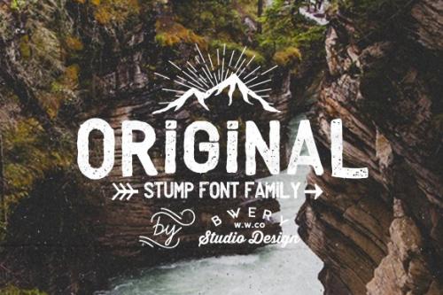 Stump Typeface 3