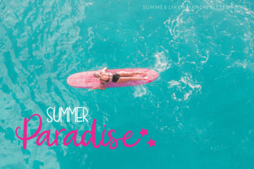 Summer Like Font Duo 8