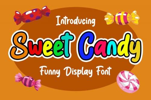Sweet Candy Funny Display Font