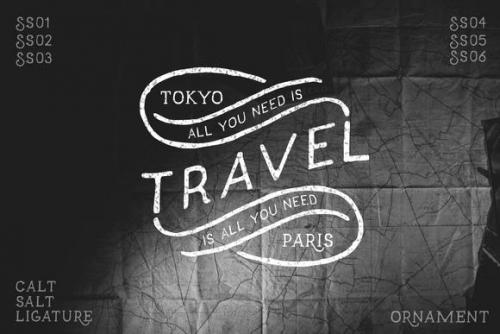 Talisman Handcrafted Typeface 1