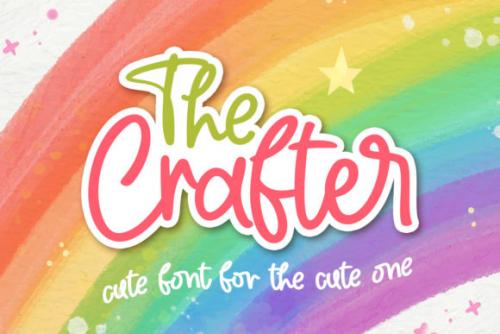 The Crafter Font 1