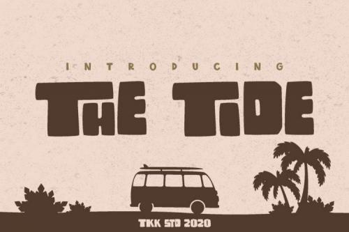 The Tide Display Font