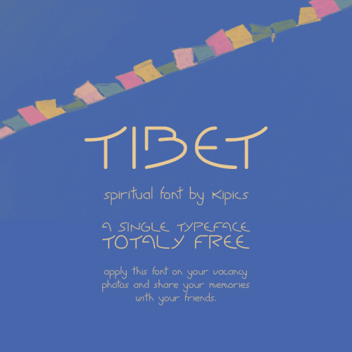 Tibet Font  1