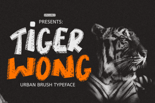 Tiger Wong Font 1