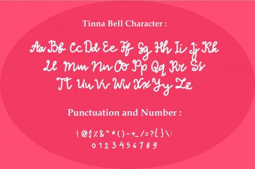 Tinna Bell Handwritten Font 10