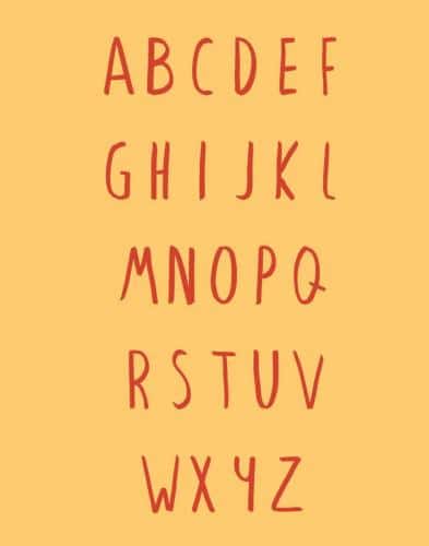 Tombow Font 3