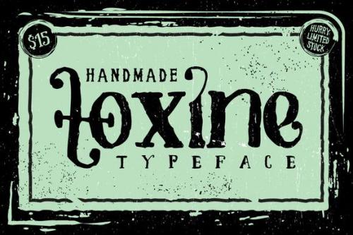 Toxine Typeface Font Style 2