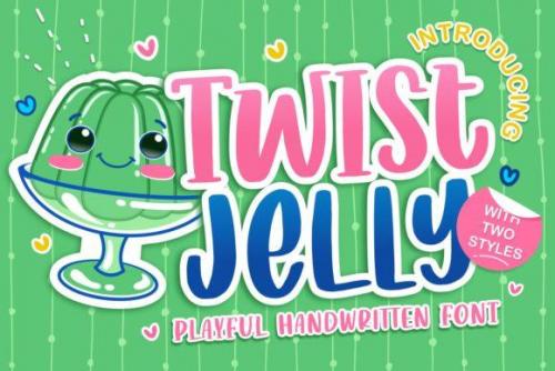 Twist Jelly Display Font 1