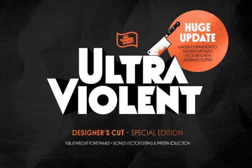 UltraViolent Typeface 1