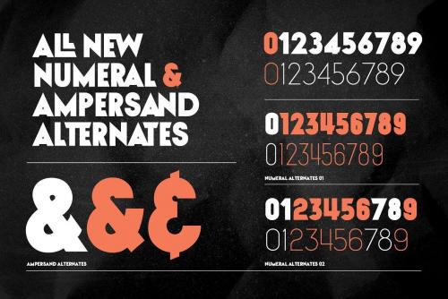 UltraViolent Typeface 3