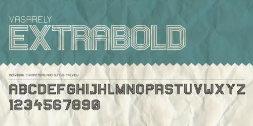 Vasarely Font Family  1