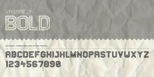 Vasarely Font Family  6