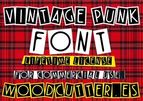 Vintage Punk Font 1