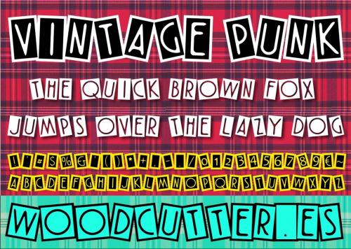 Vintage Punk Font 2