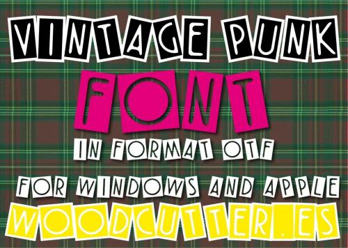 Vintage Punk Font 3