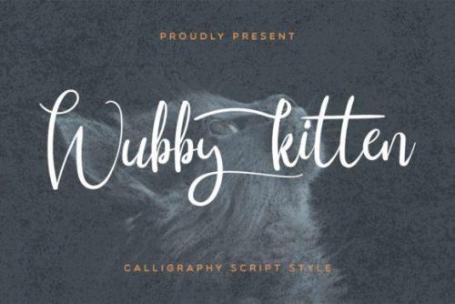 Wubby Kitten Font 1