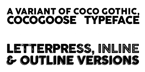 cocogoose letterpress 1