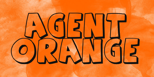 Agent Orange Font 1