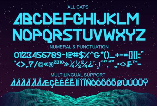 Agoxes Game Display Font 8