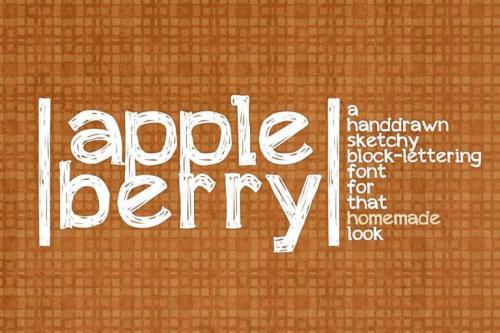 Appleberry Font 1