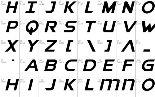Beyblade Metal Fight Regular Font 2