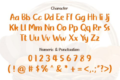Bread Rough Font 9
