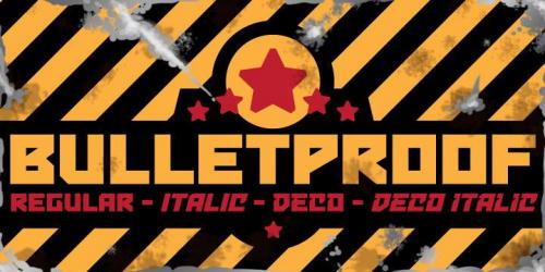 Bulletproof Font