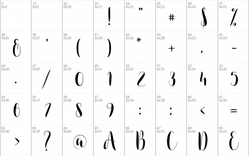 Camsia Font 1