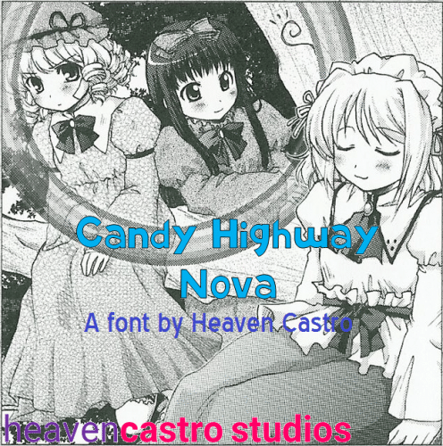 Candy Highway Nova Font 2