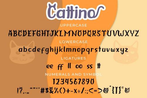 Cattino Font 7
