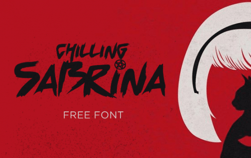 Chilling Sabrina Font