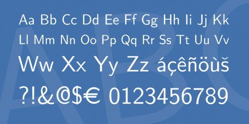 Computer Modern Font 3