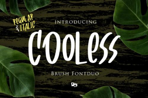Cooless Brush Font 1