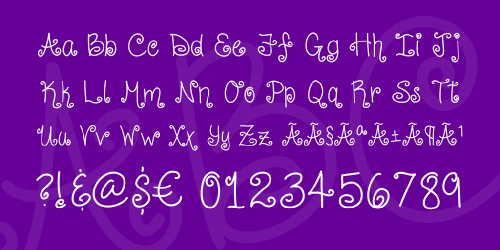 Curly Shirley Font 3