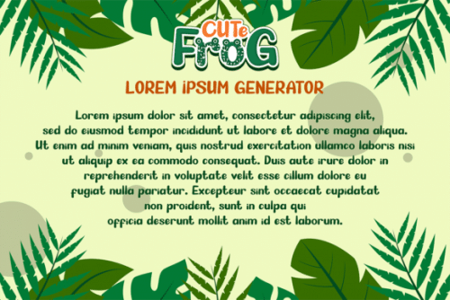Cute Frog Font 7