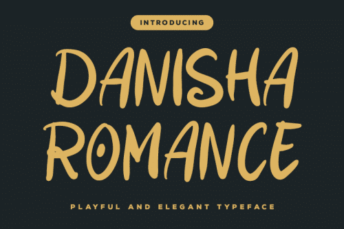 Danisha Romance Font