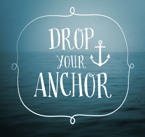 Drop Your Anchor Font