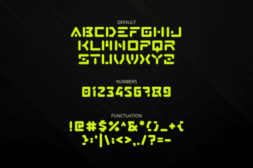Enigmatic Font 6