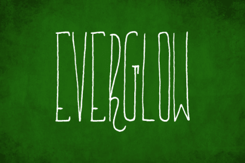 Everglow Font 1