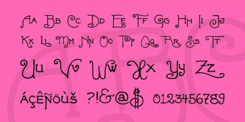 Fortunaschwein Font 3