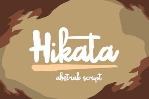 Hikata Font 1