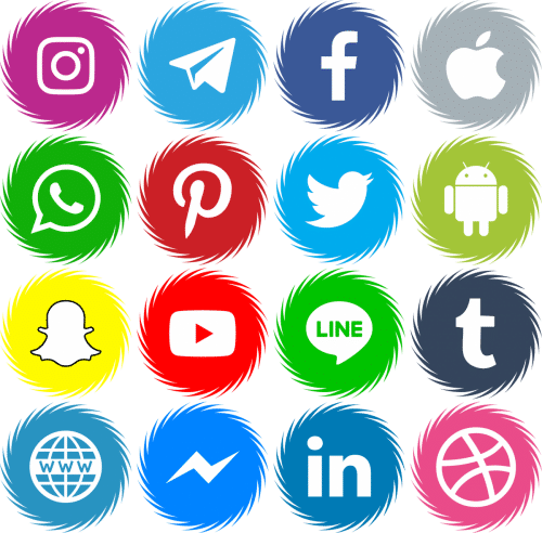 Icons Social Media 15 Font 3
