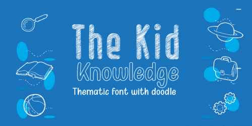 Kid Knowledges Font 5