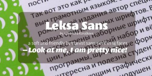 Leksa Sans Font Family 3