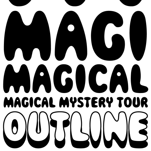 Magical Mystery Tour Font 3