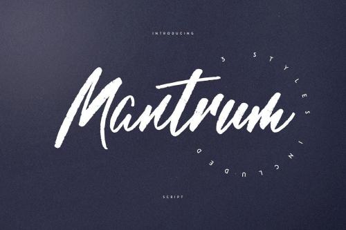 Mantrum Urban Script Font 1