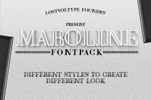 Maroline Fontpack (Free Font) 1
